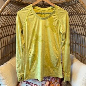 Oiselle Flyte Wings Out Long Sleeve Running Top